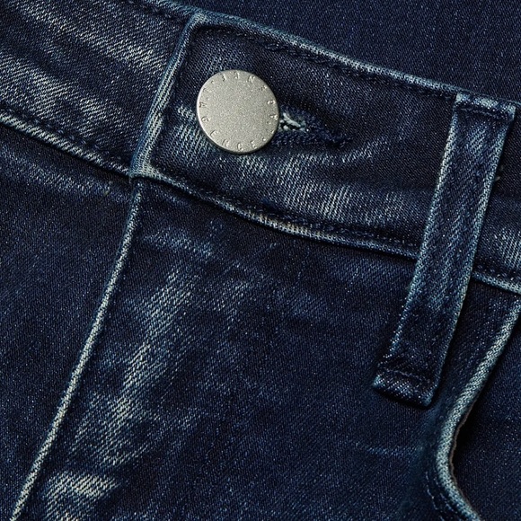 L’Agence The Sneeki Flare Legs Low Rise Hanson blue jeans size 27 NWT - Picture 14 of 16